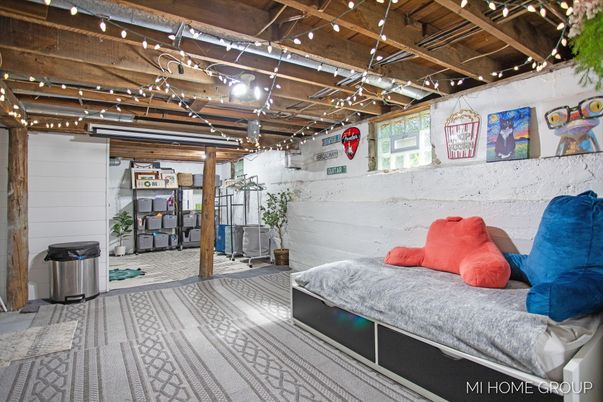 Bedroom, Interior, Wooden Beams