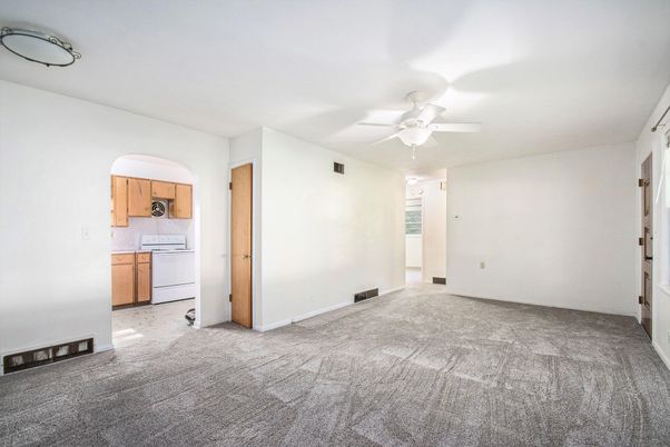 Empty room, Interior, Kitchen