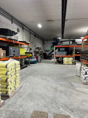 Garage, Interior, Recessed Lighting
