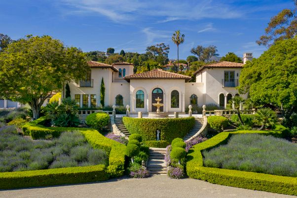 Backyard, Exterior, Facade, Spanish Mediterranean