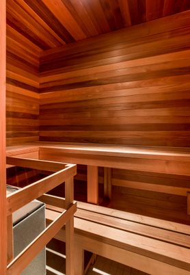 Interior, Sauna Room