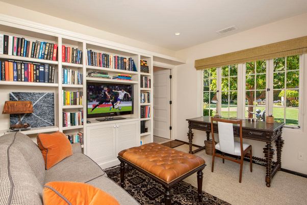 Home Office, Interior, Recessed Lighting