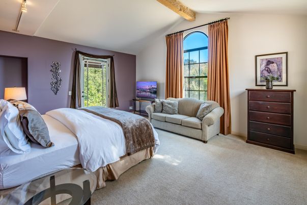 Bedroom, Interior, Wooden Beams