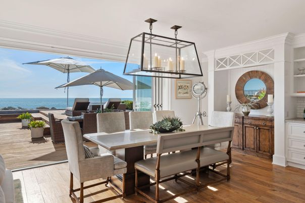 Dining room, Interior, Water, Wood Texture Flooring