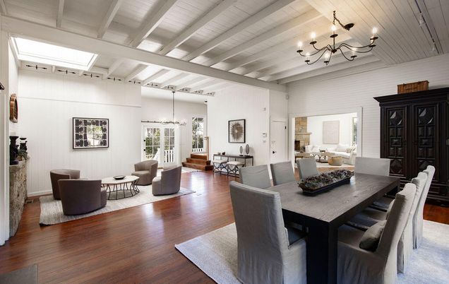 Chandelier, Dining room, Interior, Living room, Wood Texture Flooring