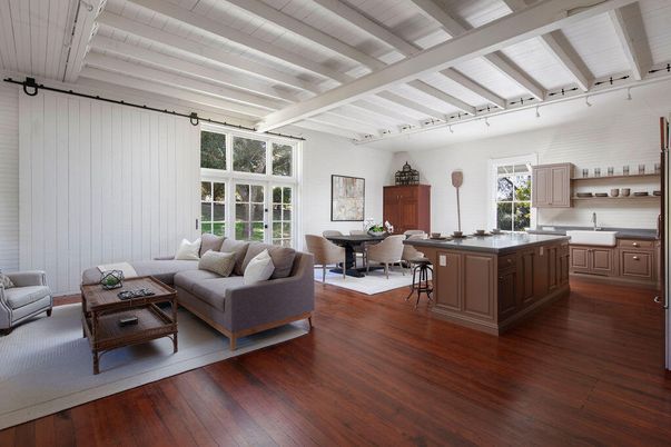 Dining room, Interior, Kitchen, Living room, Wood Texture Flooring