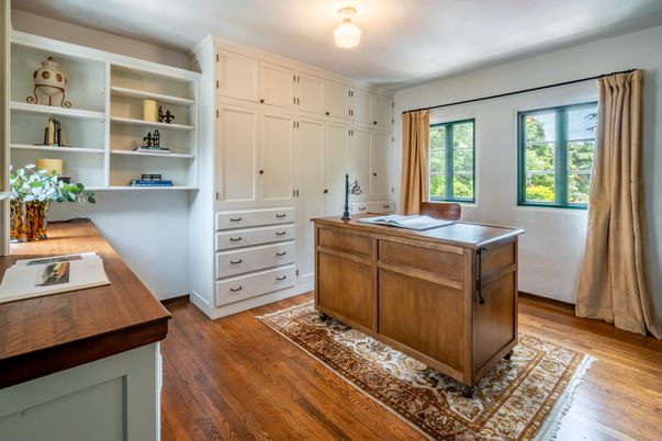 Home Office, Interior, Wood Texture Flooring