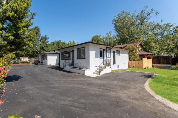 Attached, Backyard, Exterior, Facade, Ranch