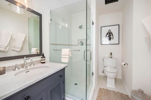 Bathroom, Glass Shower, Interior