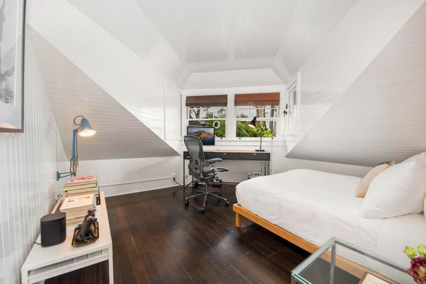 Bedroom, Home Office, Interior, Wood Texture Flooring