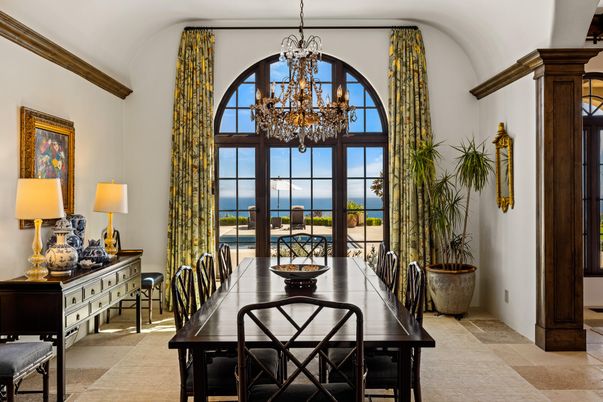 Chandelier, Dining room, Interior, Water