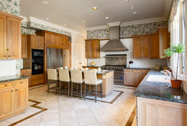 Interior, Kitchen, Recessed Lighting, Stainless Steel Appliances