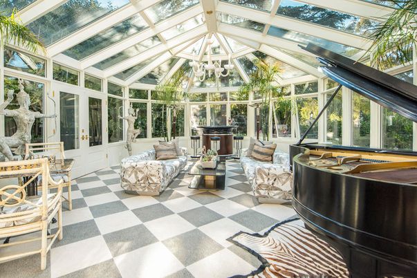 Glass Ceilings, Interior, Piano, Sun Room