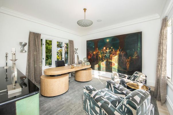 Home Office, Interior, Living room