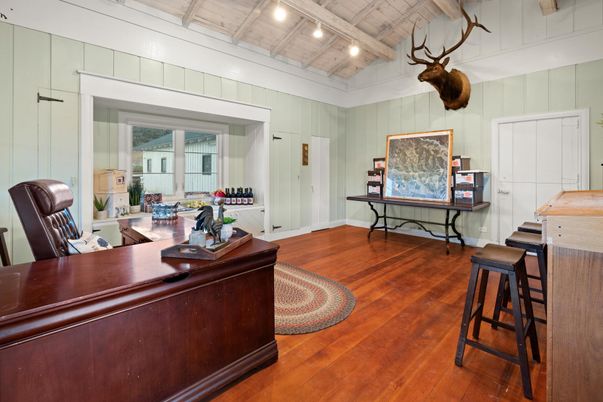 Home Office, Interior, Wood Texture Flooring