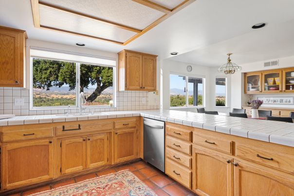 Interior, Kitchen, Tile Countertops