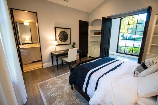 Bedroom, Home Office, Interior, Wood Texture Flooring
