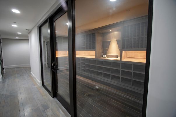 Interior, Recessed Lighting, Wood Texture Flooring