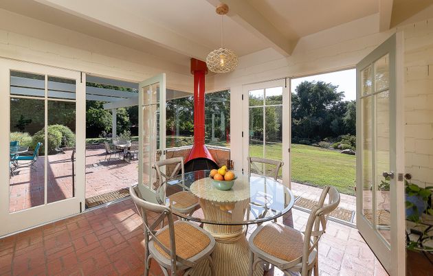 Dining room, Interior, Pendant Lights, Sun Room