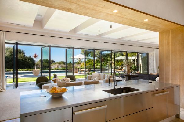 Interior, Kitchen, Living room, Recessed Lighting