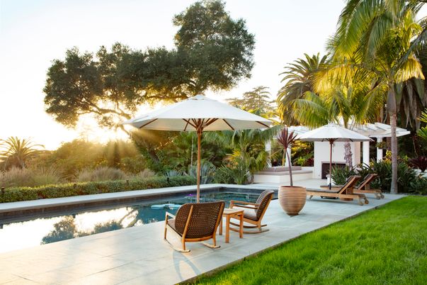 Backyard, Exterior, Fireplace, Pool
