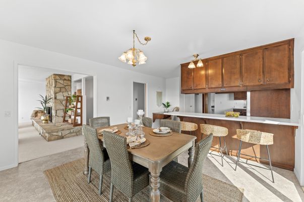 Dining room, Interior, Kitchen, Pendant Lights