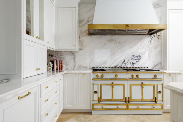Interior, Kitchen, Marble Walls