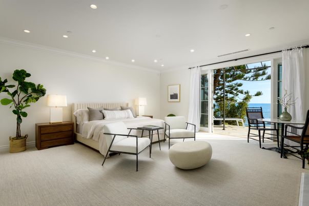 Bedroom, Interior, Recessed Lighting, Water