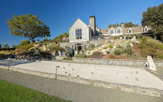 Backyard, Exterior, Facade, French Provincial