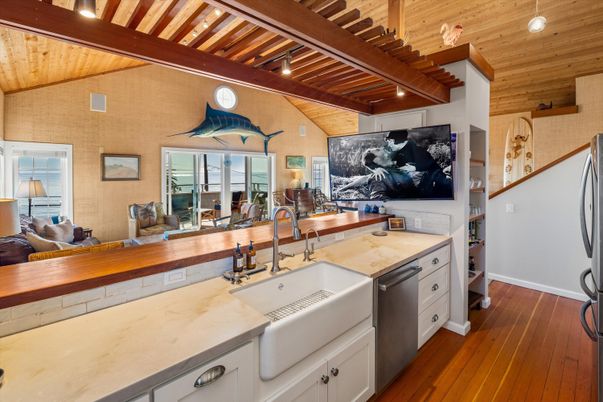 Interior, Kitchen, Wooden Beams, Wooden Ceilings, Wood Texture Flooring