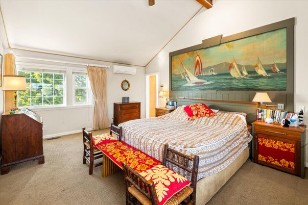 Bedroom, Interior, Wooden Beams
