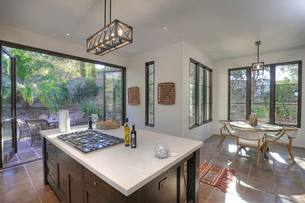 Dining room, Interior, Kitchen, Pendant Lights, Recessed Lighting