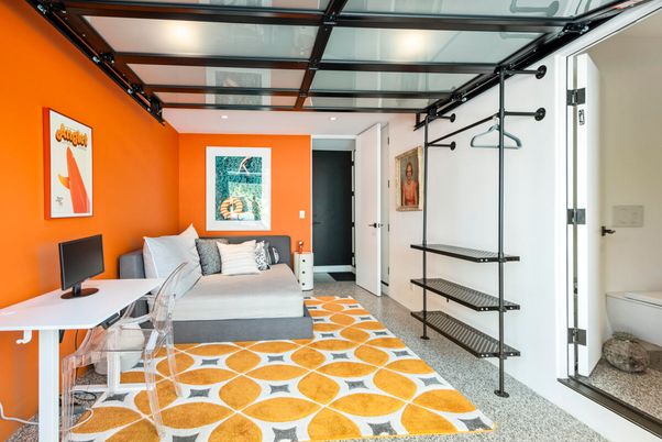 Home Office, Interior, Recessed Lighting