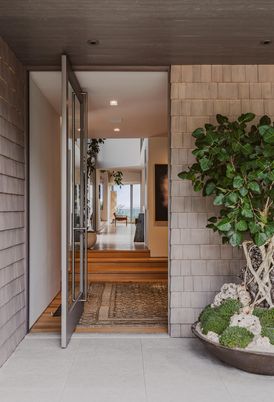 Interior, Recessed Lighting, Stone Walls