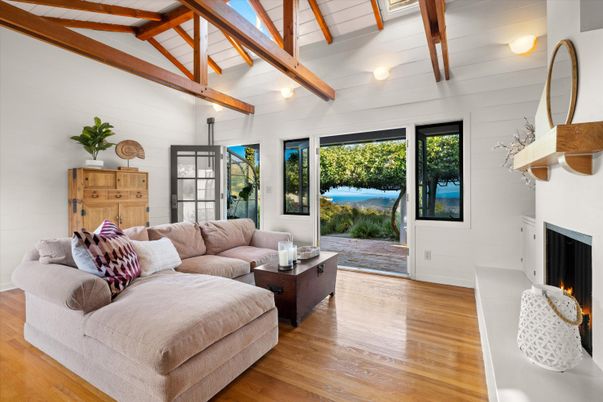 Fireplace, Interior, Living room, Wooden Beams, Wood Texture Flooring