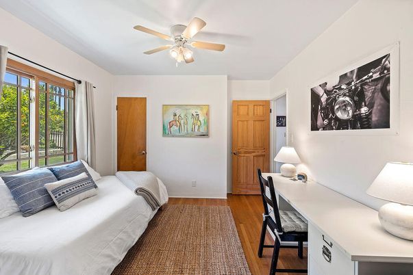 Bedroom, Home Office, Interior, Wood Texture Flooring