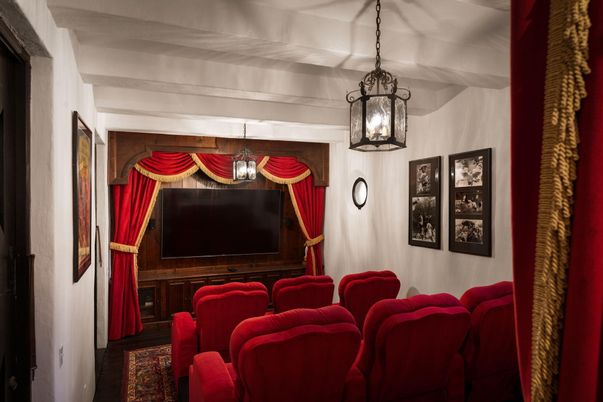 Home Theatre Room, Interior, Pendant Lights, Theatre Room