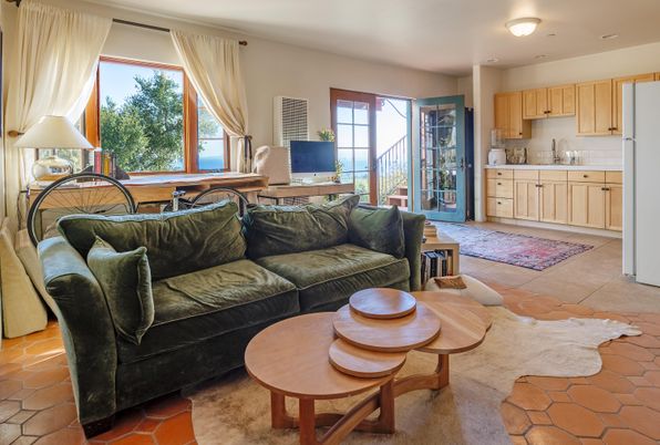 Interior, Kitchen, Living room