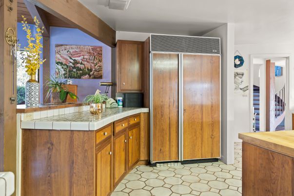 Interior, Kitchen, Tile Countertops