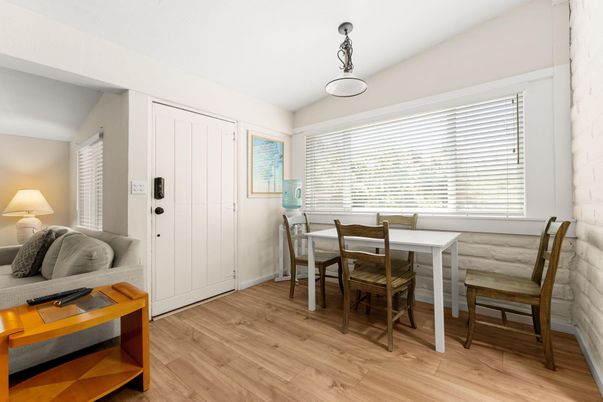 Dining room, Interior, Wood Texture Flooring