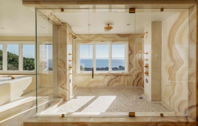 Bathroom, Glass Shower, Interior, Water