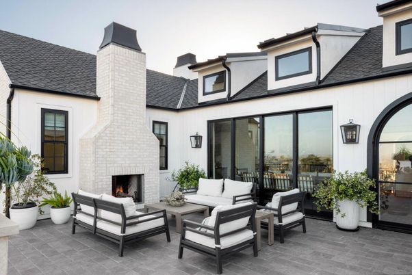 Exterior, Fireplace