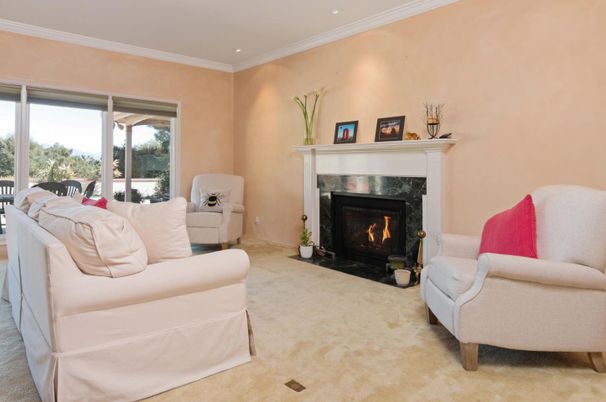 Fireplace, Interior, Living room, Recessed Lighting