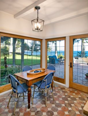 Dining room, Interior, Sun Room, Water