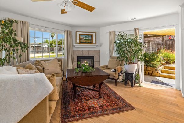 Fireplace, Interior, Living room, Wood Texture Flooring