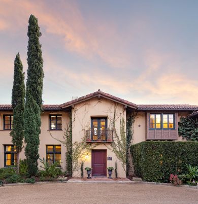 Exterior, Facade, Spanish Mediterranean