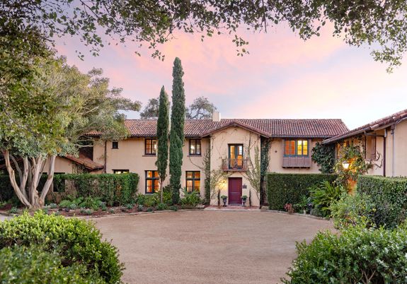 Backyard, Exterior, Facade, Spanish Mediterranean