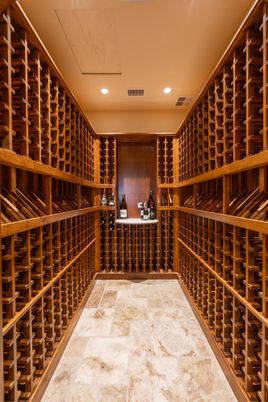 Interior, Recessed Lighting, Wine Storage