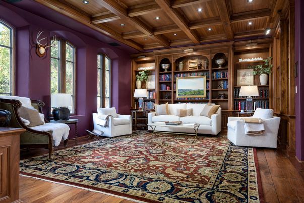 Interior, Living room, Recessed Lighting, Wooden Beams, Wooden Ceilings, Wood Texture Flooring