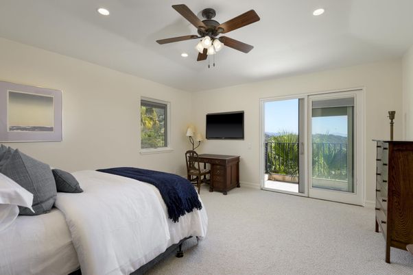 Bedroom, Home Office, Interior, Recessed Lighting